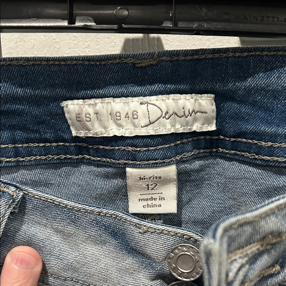 Denim High-Rise Jeans